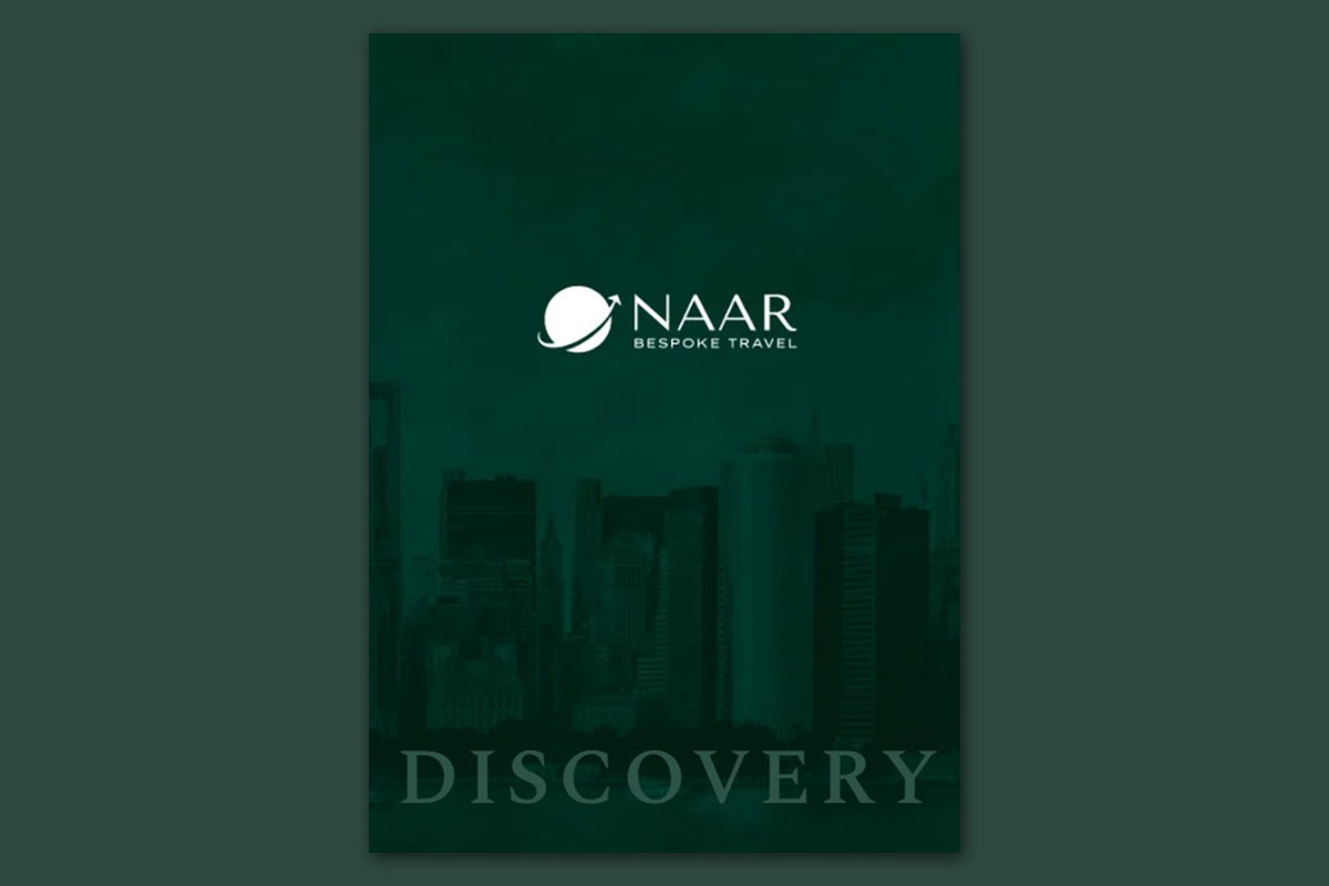 Brochure inspirationnelle Naar à l’intention des agents de voyages © Naar Voyages