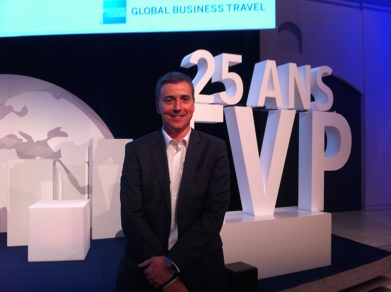 Guillaume Col, PDG d’American Express Voyages d’Affaires France veut repenser son métier pour lutter contre la concurrence. DR-LAC