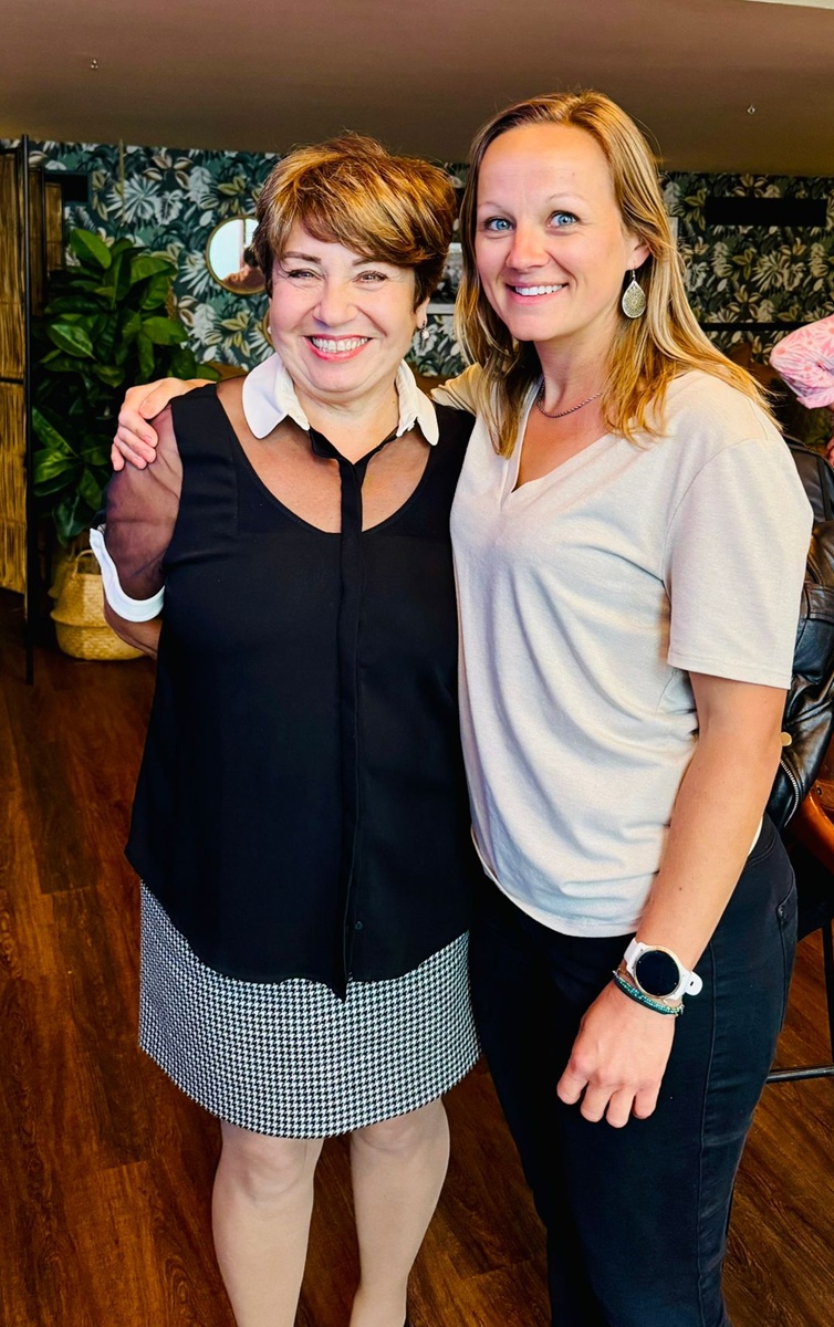 Ghislaine Homond, déléguée de la région Ile-de-France et Flora Lambert, déléguée à la régionalisation du CEDIV - Photo : CEDIV