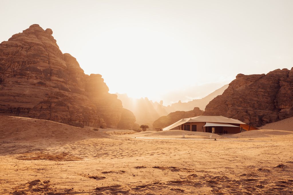 Banyan Tree AlUla, un établissement de luxe niché dans l’Ashar Valley (©Commission Royale for AlUla)