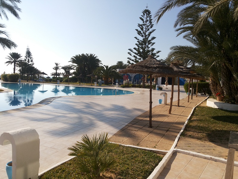 Depuis dimanche 31 janvier 2016, l'hôtel Golf Beach de Djerba est vide - Photo : F.B.F