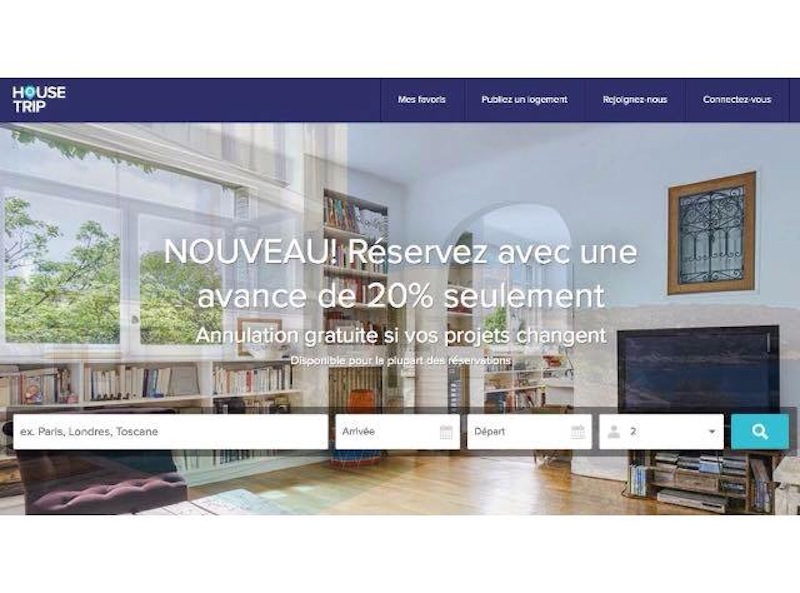 Housetrip veut rendre la location de vacances aussi facile et sécurisée qu’un séjour à l’hôtel - (c) Capture Housetrip Housetrip veut rendre la location de vacances aussi facile et sécurisée qu’un séjour à l’hôtel - (c) Capture Housetrip