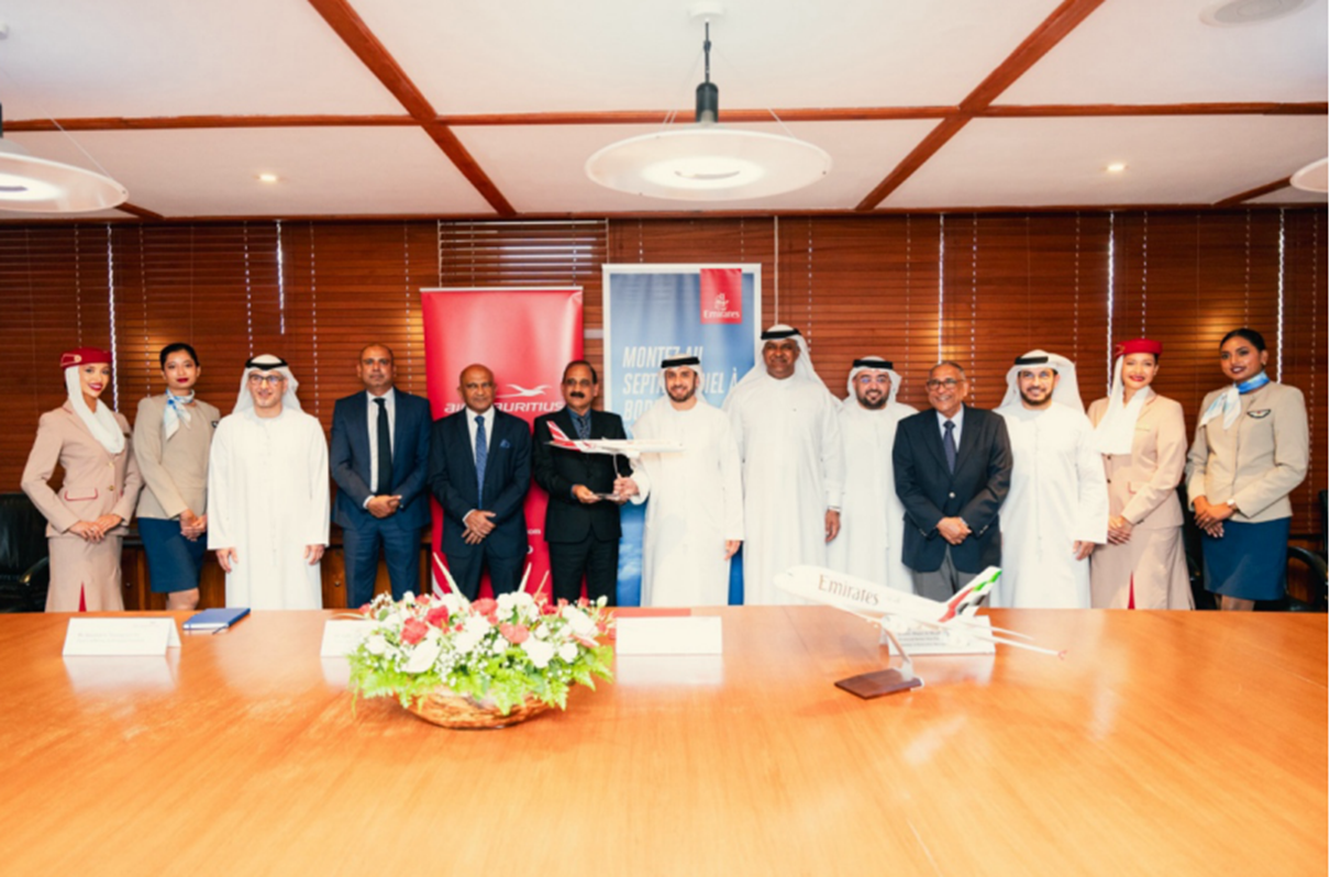 Emirates et Air Mauritius renouvellent leur partenariat - Photo : @Emirates