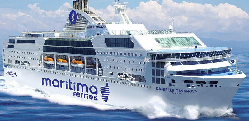 Maritima Ferries enregistre près de 45 000 réservations sur la Corse, soit une hausse de +30% par rapport à l'an dernier - DR : MCM