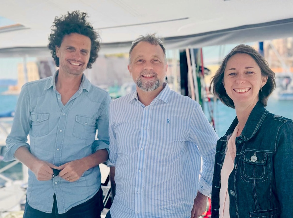 Rencontre avec Julien Buot, Antoine Richard et Julie Geoffroy, les cadres d'ATR - Crédit photo : ATR