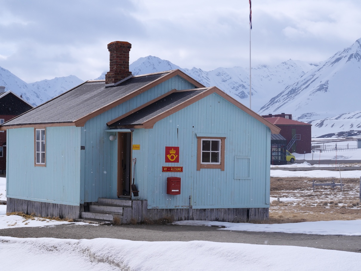 Ancien bureau de post de Ny-Ålesund - ©AmeliaBrille Ancien bureau de post de Ny-Ålesund - ©AmeliaBrille
