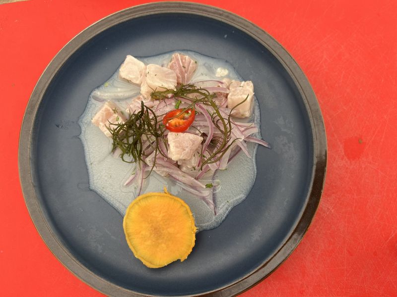 Le ceviche est l'"un des plats emblématiques du Pérou (© PB)