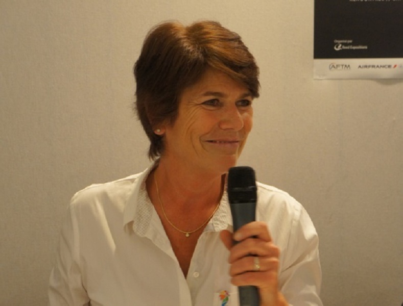 Dominique Beljanski, présidente de Selectour Afat a perdu son pari... - Photo JDL