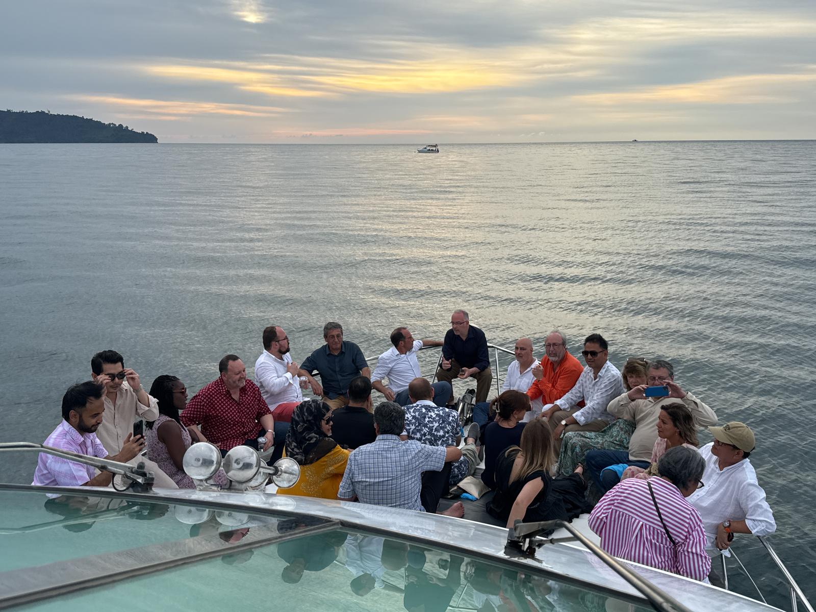 Un moment de convivialité - Photo MF