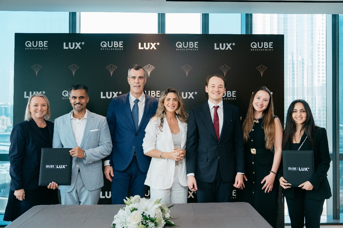 Olivier Chavy, CEO de The Lux Collective et Egor Molchanov, CEO de QUBE Development - Photo Lux QUBE Development Olivier Chavy, CEO de The Lux Collective et Egor Molchanov, CEO de QUBE Development - Photo Lux QUBE Development