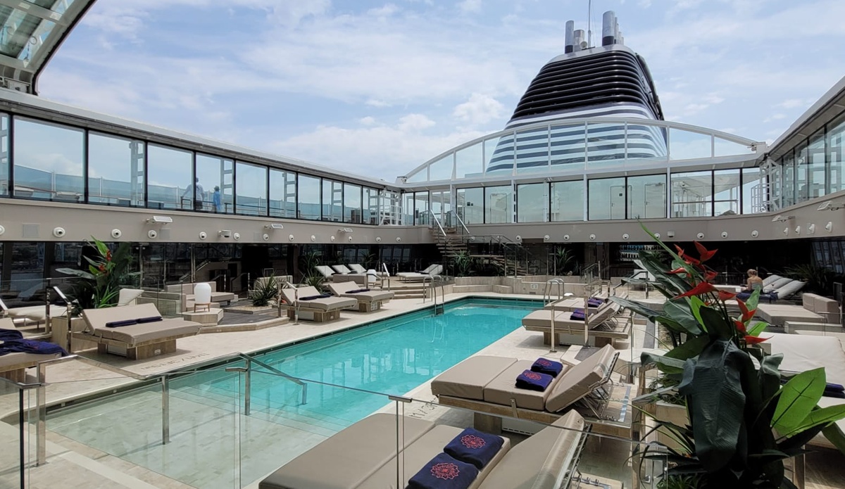 L'Explora II compte 5 piscines chauffées - Photo : A.B. L'Explora II compte 5 piscines chauffées - Photo : A.B.