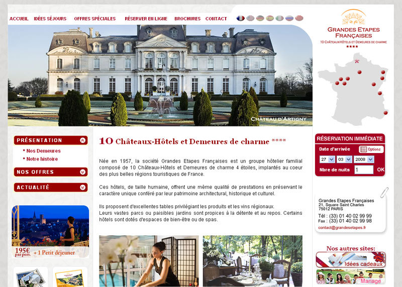Le nouveau site Internet de Grandes Etapes Françaises