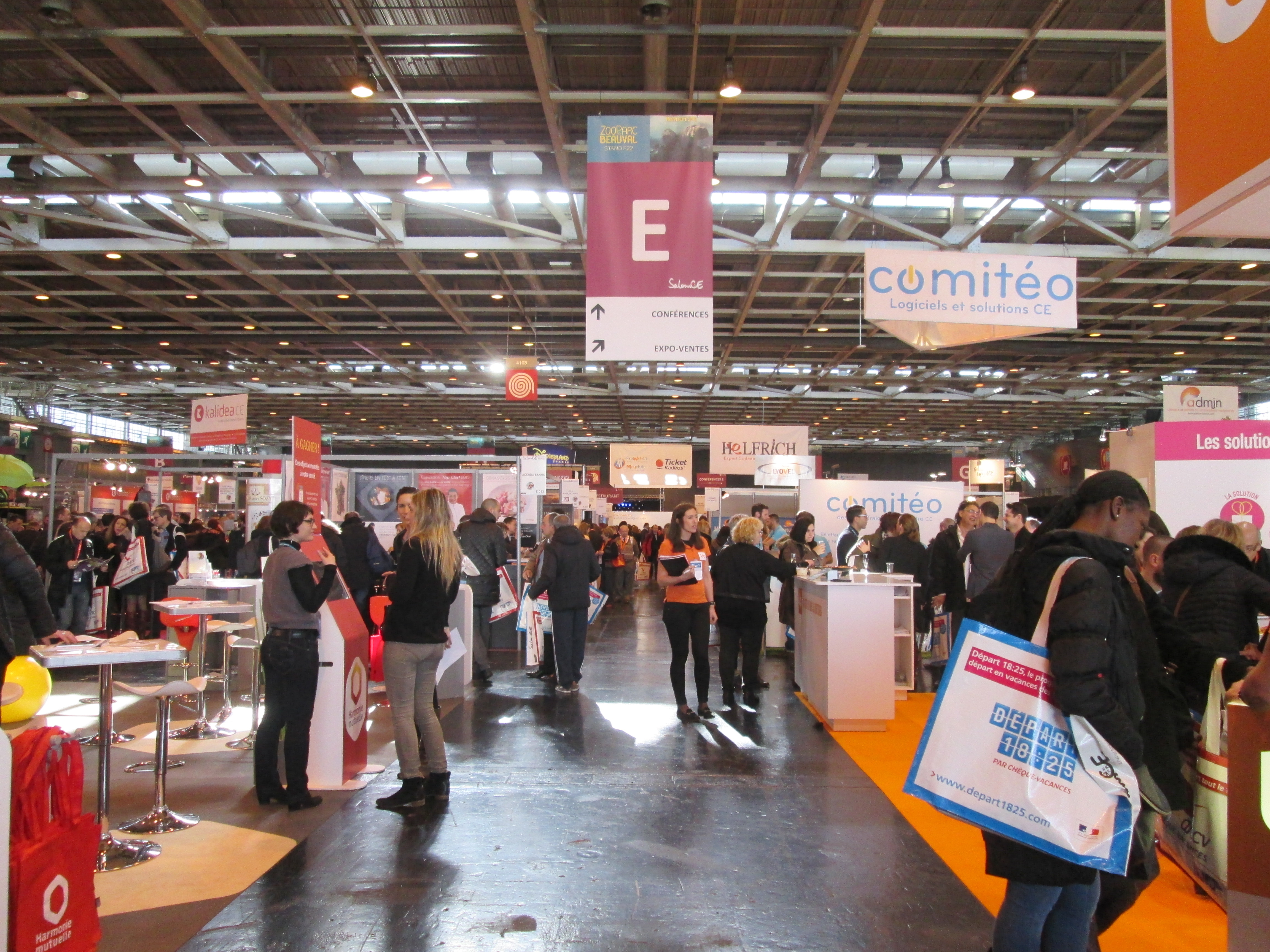 SalonsCE Paris Porte de Versailles. Une offre de plus en plus diversifiée. Photo MS.