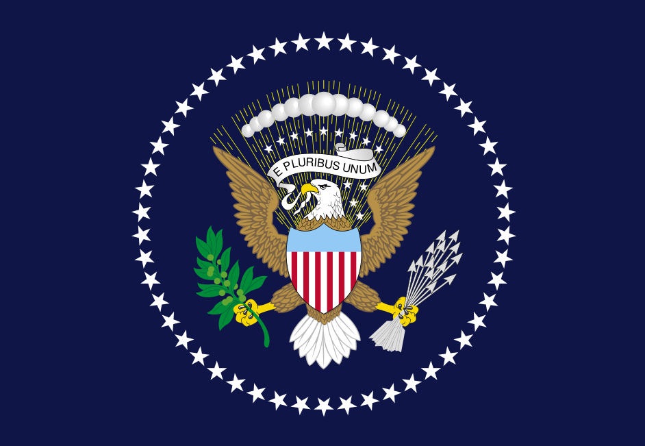 Drapeau du président des USA par Zscout370