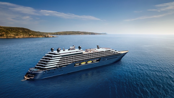 Ritz-Carlton : long de 242 mètres, le Luminara dispose de 226 suites avec terrasse privée, pouvant accueillir 452 passagers servis par 374 membres d’équipage. - Photo Ritz-Carlton