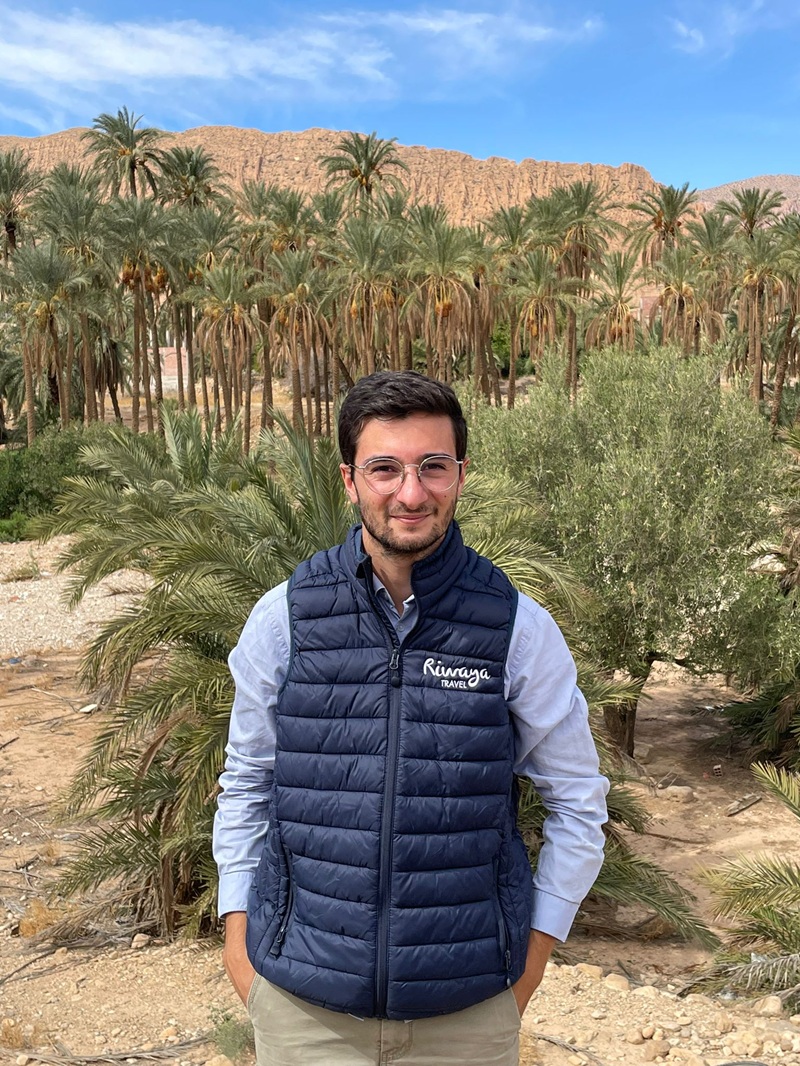 Sofiane Lesage, cofondateur de Riwaya Travel. @riwaya travel