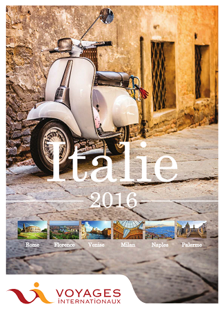 La nouvelle brochure Voyages Internationaux dédiée à l'Italie - Photo DR VI