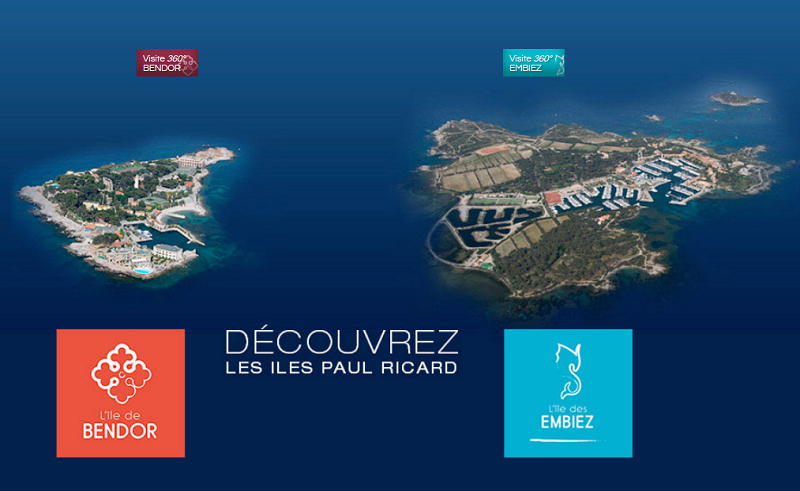 Les Iles Paul Ricard organiseront une journée de recrutement le 2 mars prochain - Photo Capture écran du Site