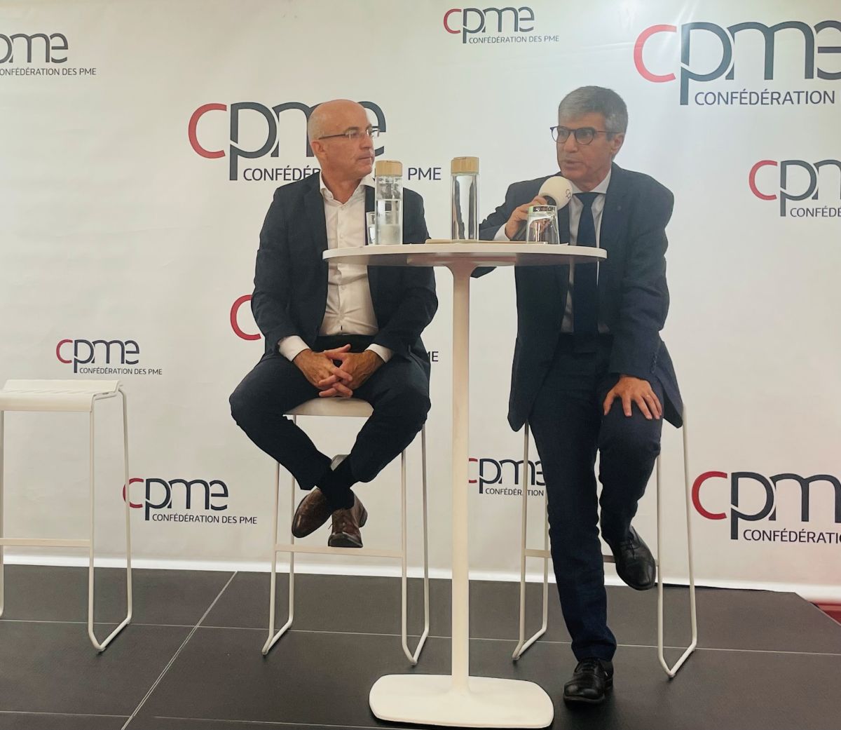 Thomas Juin et Laurent Timsit ont appelé à la définition d’une véritable stratégie pour le transport aérien - Photo : C. Hardin