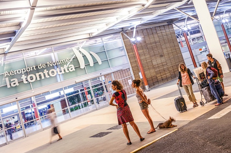 Aeroport Tontouta de Nouméa en Nouvelle Calédonie © S.Ducandas_NCTPS