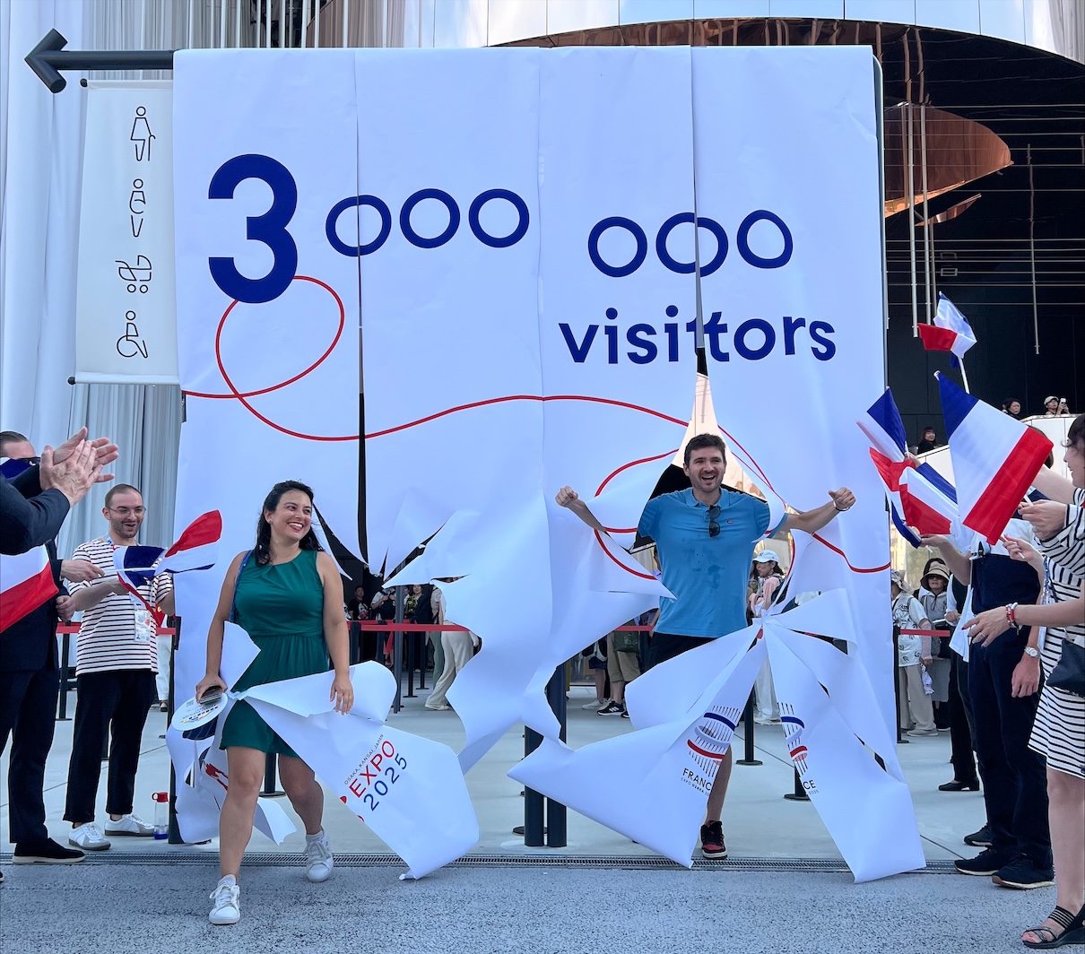 Le Pavillon France de l’Exposition Universelle d’Osaka a accueilli 3 millions de visiteurs en seulement quatre mois - Photo : COFREX / Pavillon France Osaka 2025