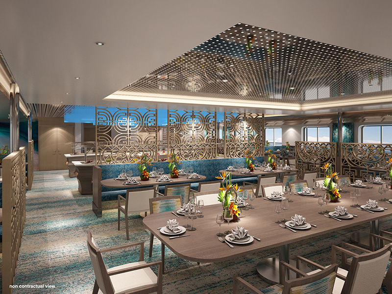 Restaurant – © Aranui Cruises