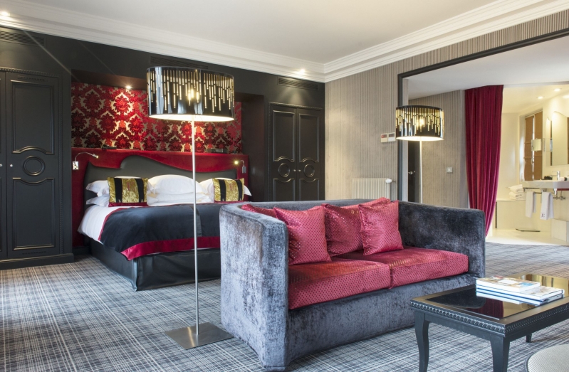 Suite Junior à l'hôtel Edouard 7