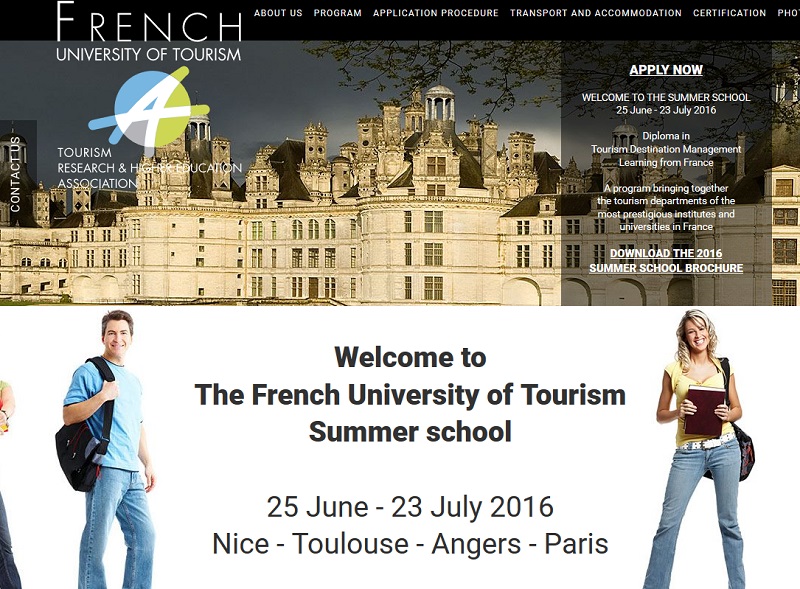 La French University of Tourism - AsTRES lance une première école d’été internationale