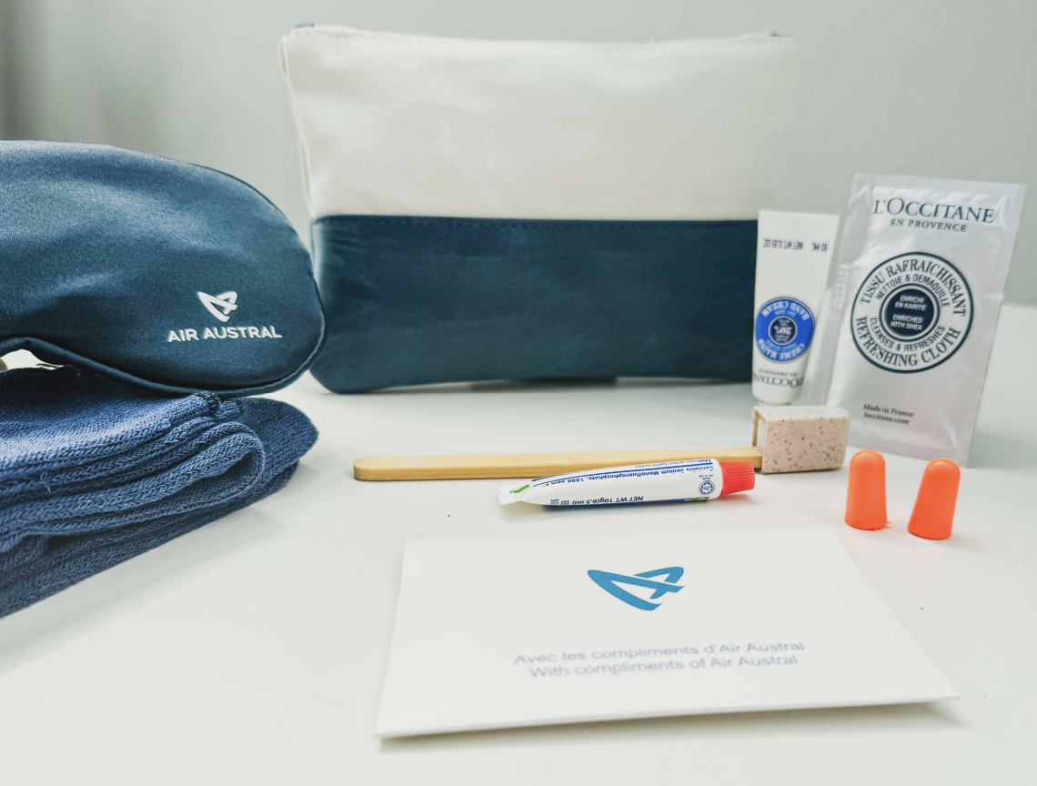 Nouveaux essentiels de vol fournis par Air Austral. Photo : Air Austral