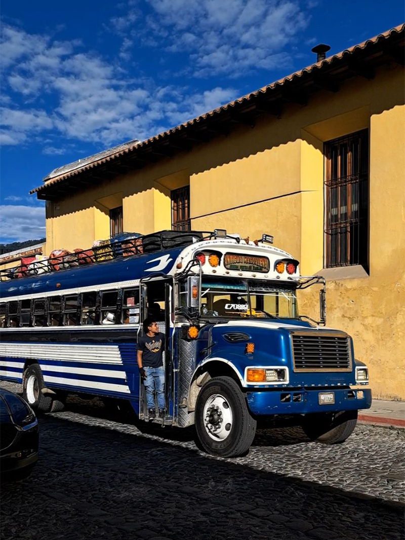 Chicken bus © Terra Guatemala