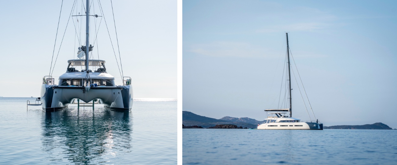 La Désirade est l'un des deux catamarans actuellement exploités par Ponant Explorations @Ponant Explorations Group