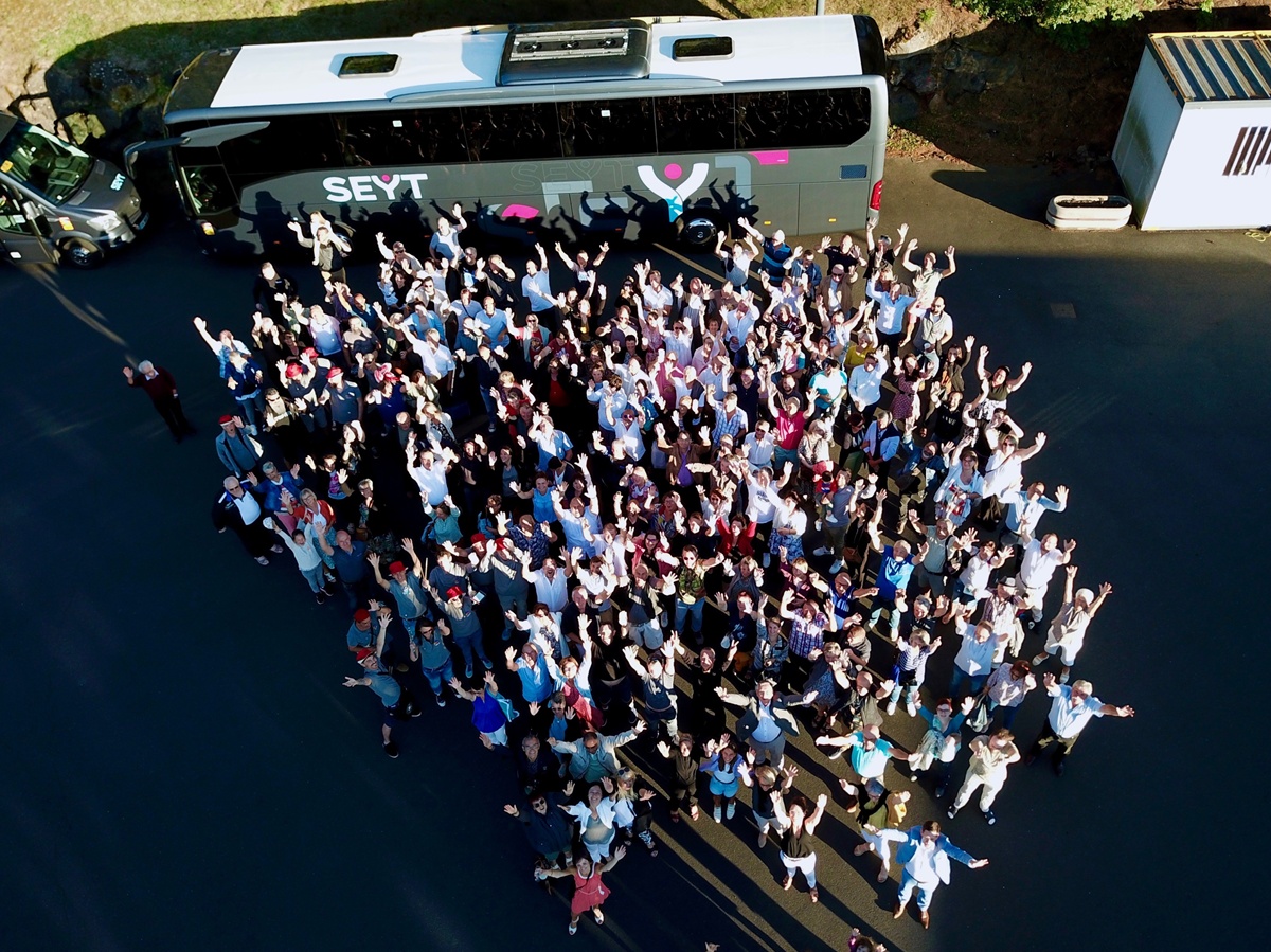 La "grande famille" des Voyages Seyt et ses autres marques (Coudert, Robin, Migratour, Schmitt) réunit quelque 250 collaborateurs  - Photo : Voyages Seyt