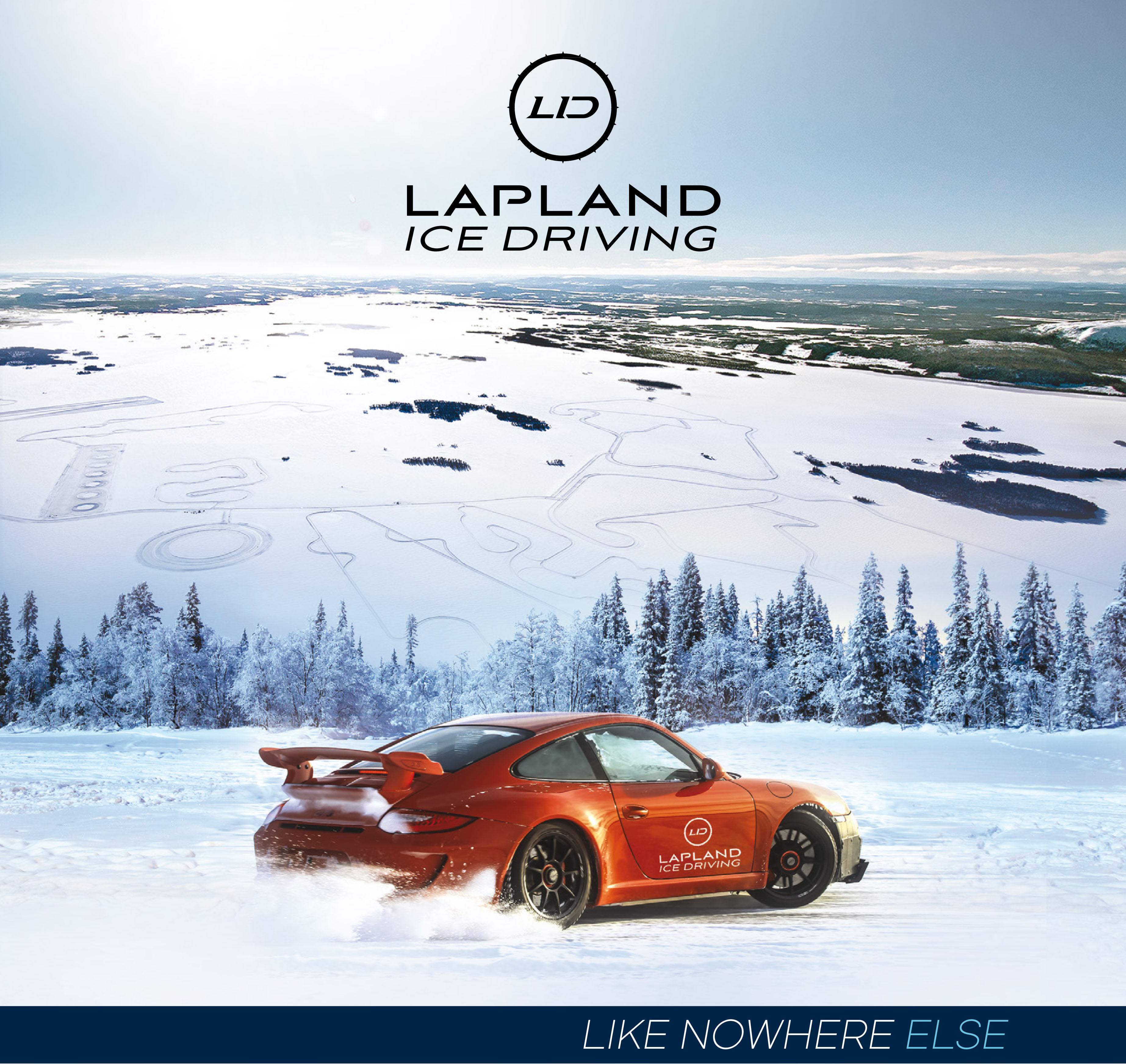 Nouvelle identité visuelle de Laponie Ice Driving - DR : Creads