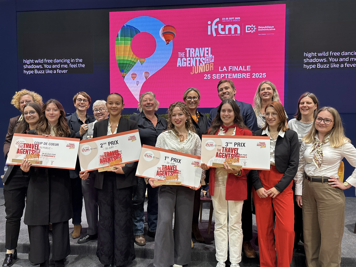 Les lauréats de la Travel Agents Cup Junior 2025 - @AmeliaBrille