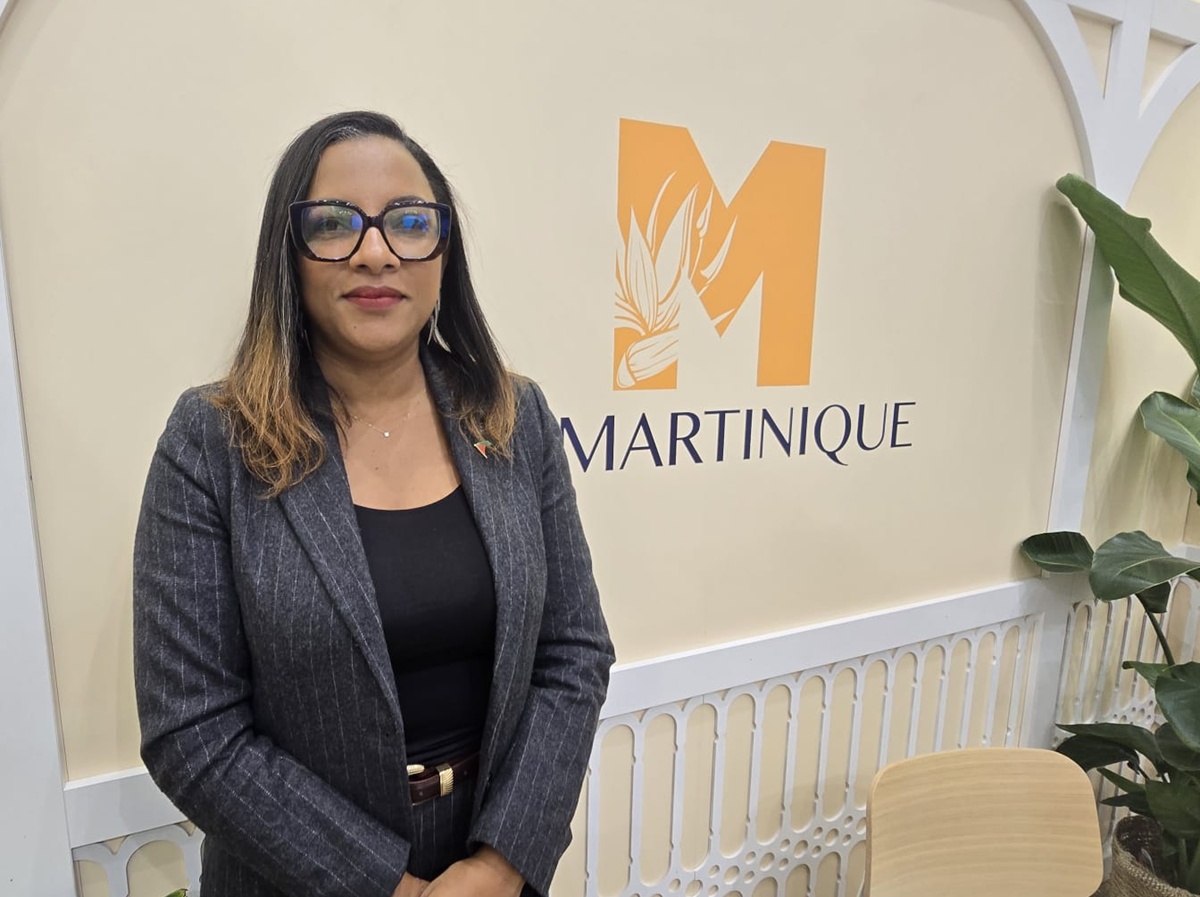 Bénédicte di Geronimo, présidente du Comité Martiniquais du Tourisme sur l'IFTM - Photo CE