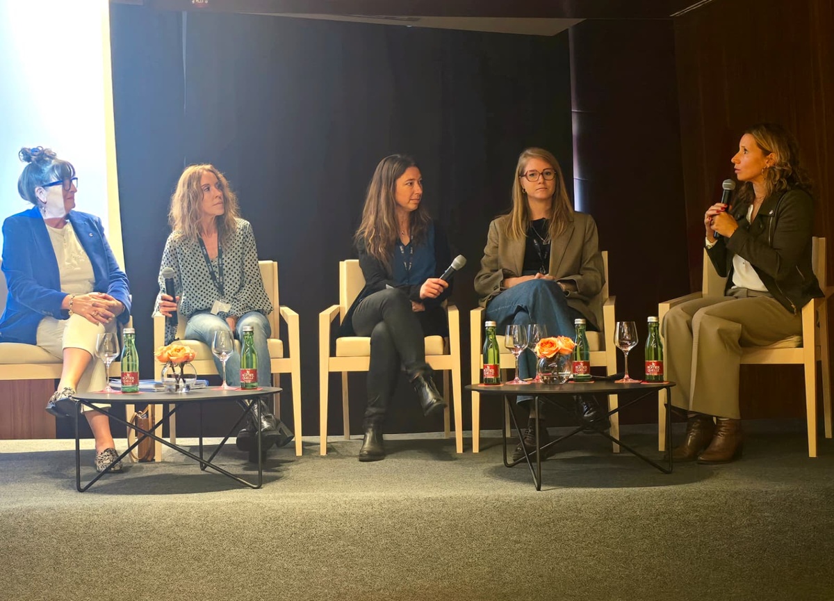 Nadine Pflieger (Costa), Nathalie Schillinger (LK Tours), Barbara Mathieu (Josy Tourisme), Caroline Maisonneuve (Fensh Voyages), et Marie Allantaz - Photo CE