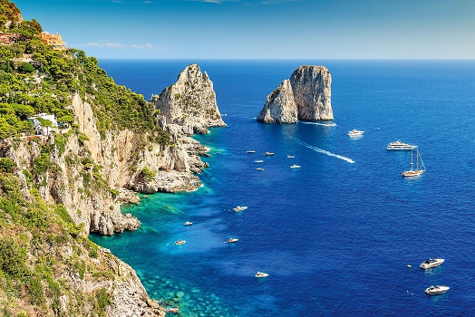 La programmation de Top of TRavel en Italie du Sud permettra aux clients du TO de découvrir les côtes amalfitaines et le Golfe de Sorrente - Photo : Top of Travel