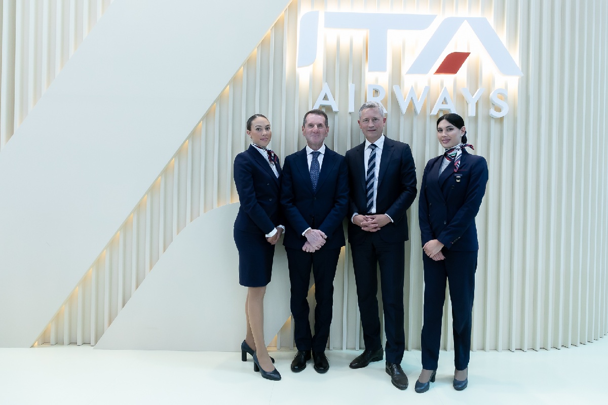 Le Président Sandro Pappalardo et le CEO et Directeur Général Joerg Eberhart - photo ITA Airways