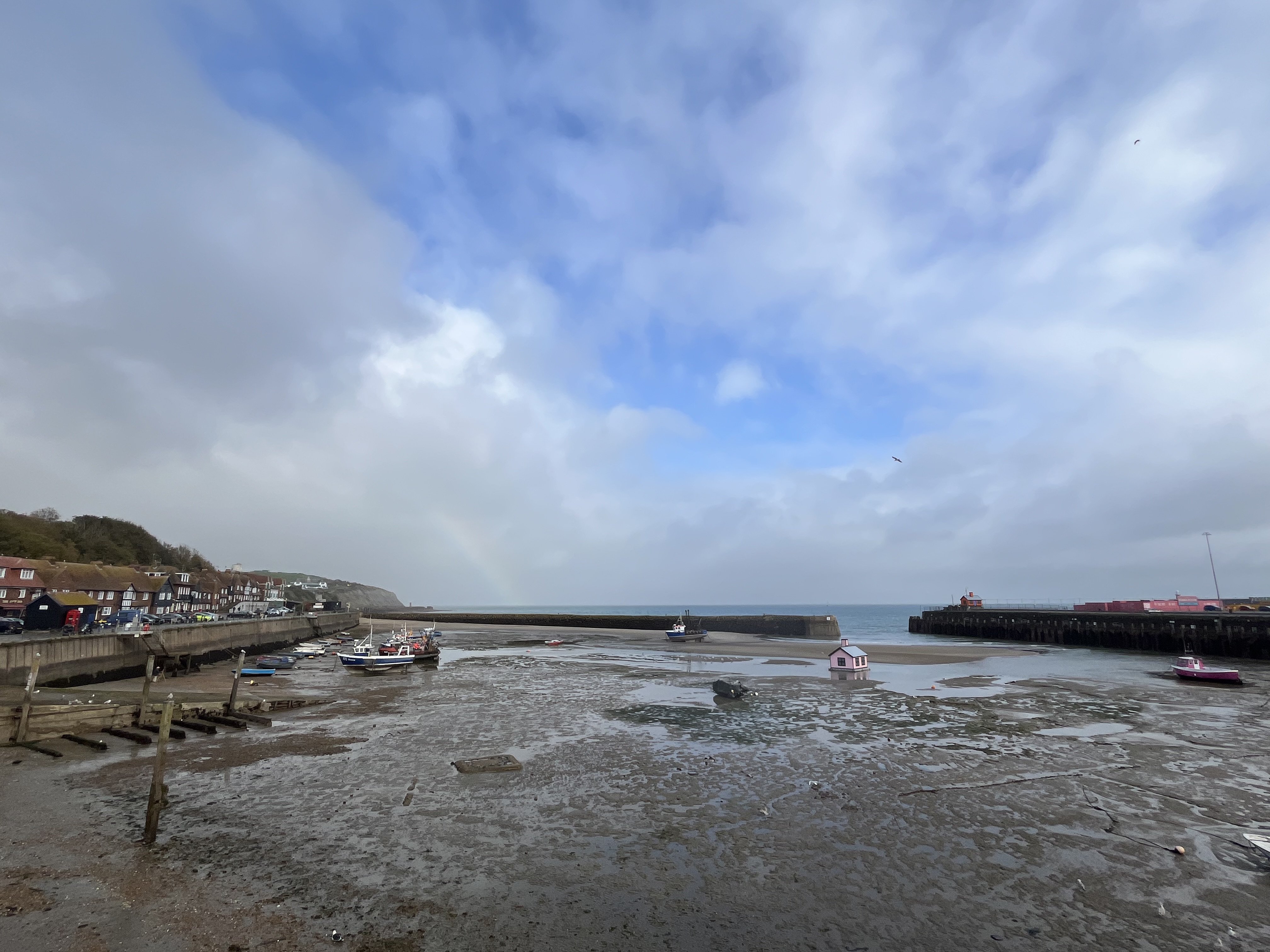 Depuis toujours, Folkestone regarde vers la mer © PB