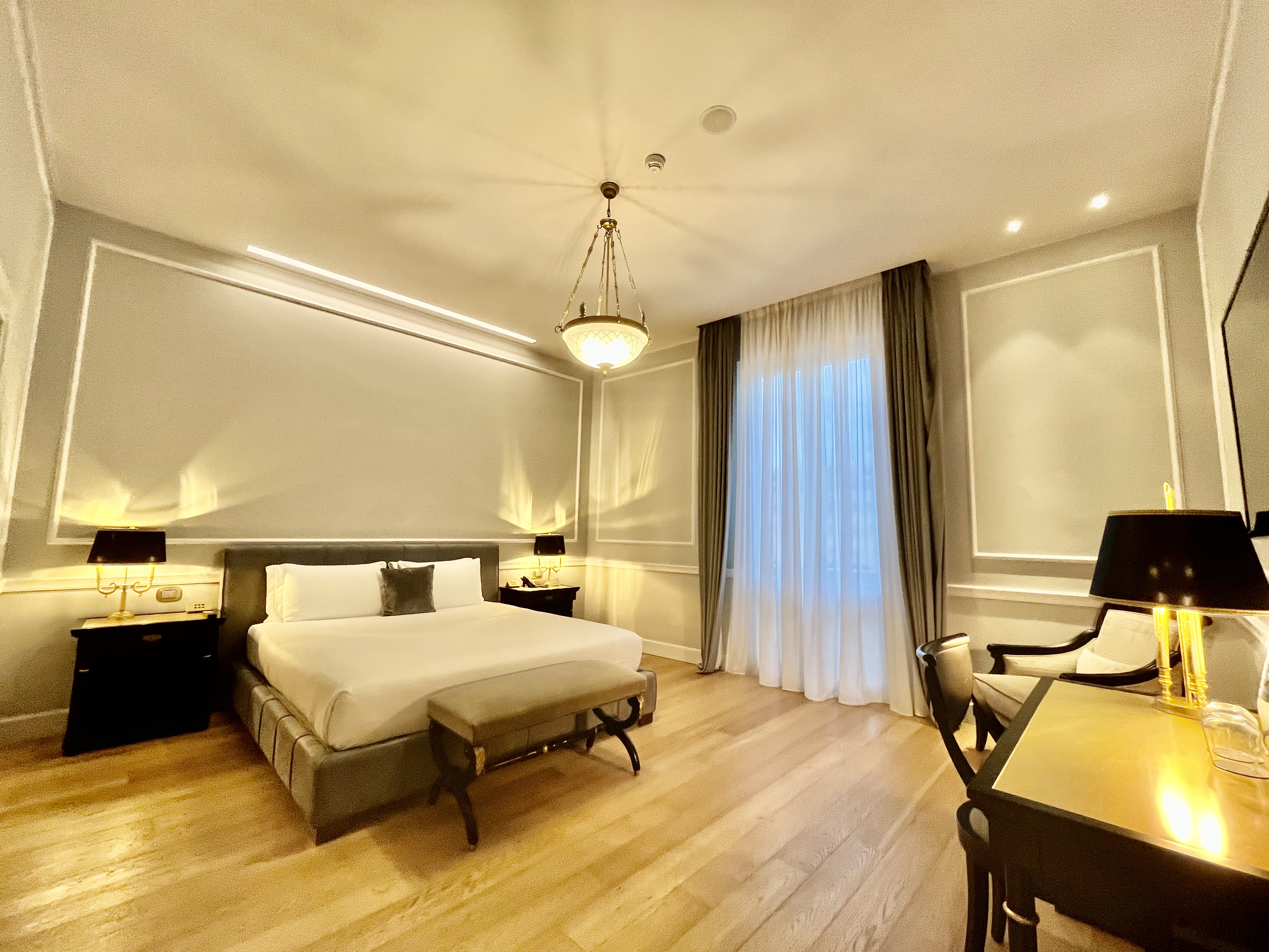 Des chambres spacieuses d'une sobriété apaisante Photo PB