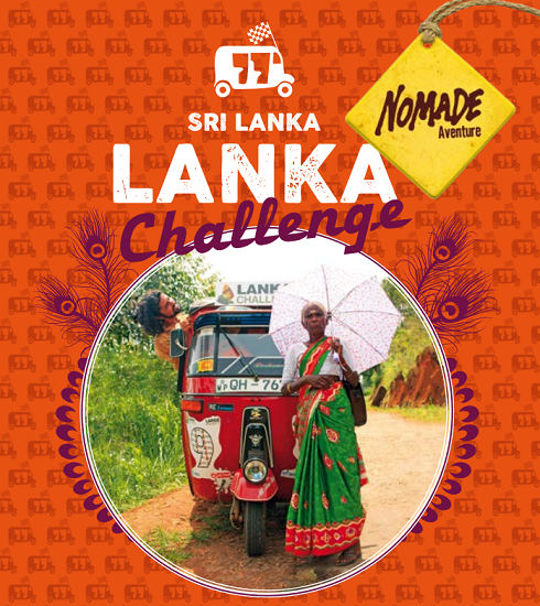 Lanka Challenge : Nomade Aventure partenaire du rallye en tuk tuk à Ceylan !