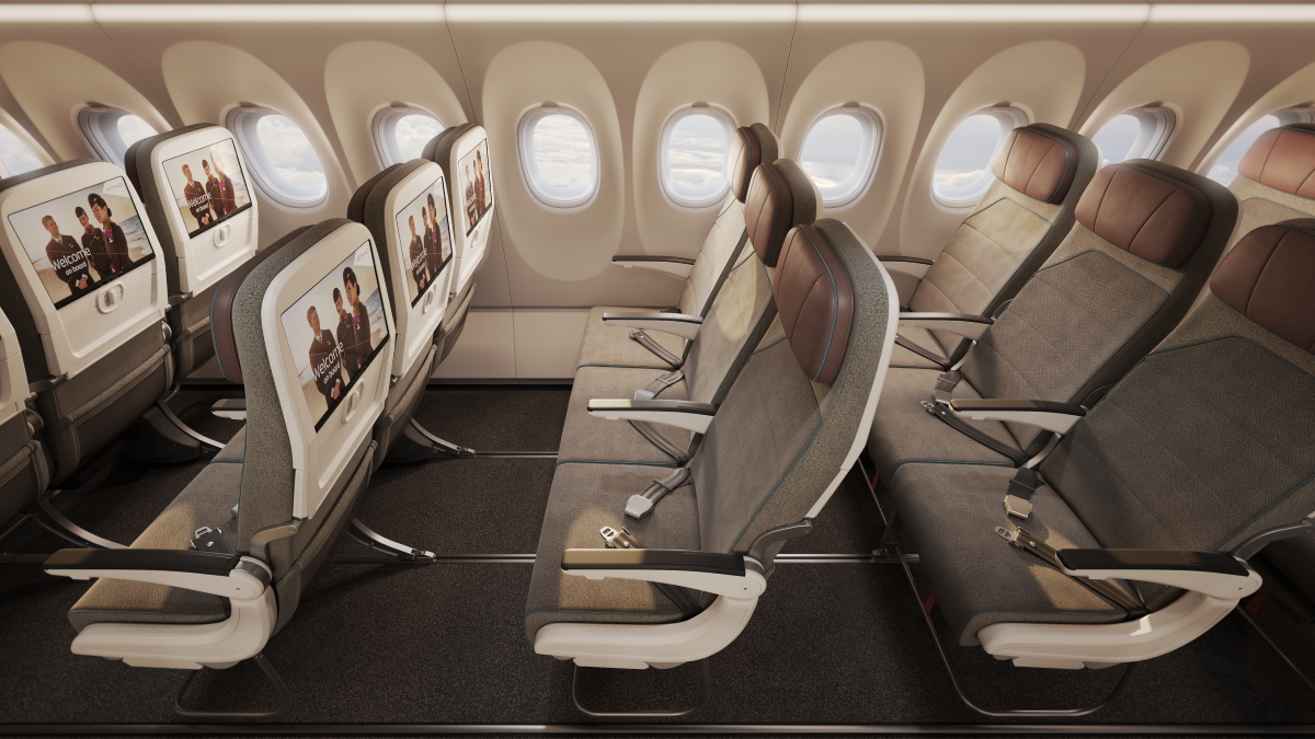 La classe « Economy » - Photo : Etihad