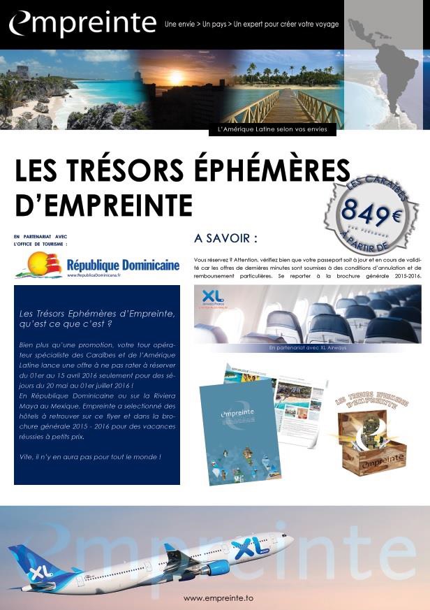 République Dominicaine : Empreinte lance une opération de promotion