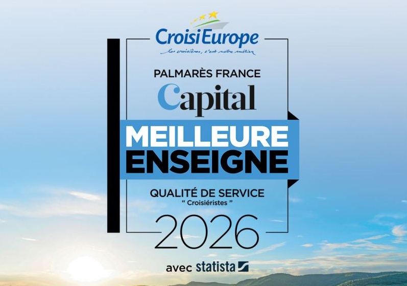 Avec une note 8.15 sur dix, le spécialiste des croisières fluviales devance Ponant (7.90) et Royal Carribean (7.75).