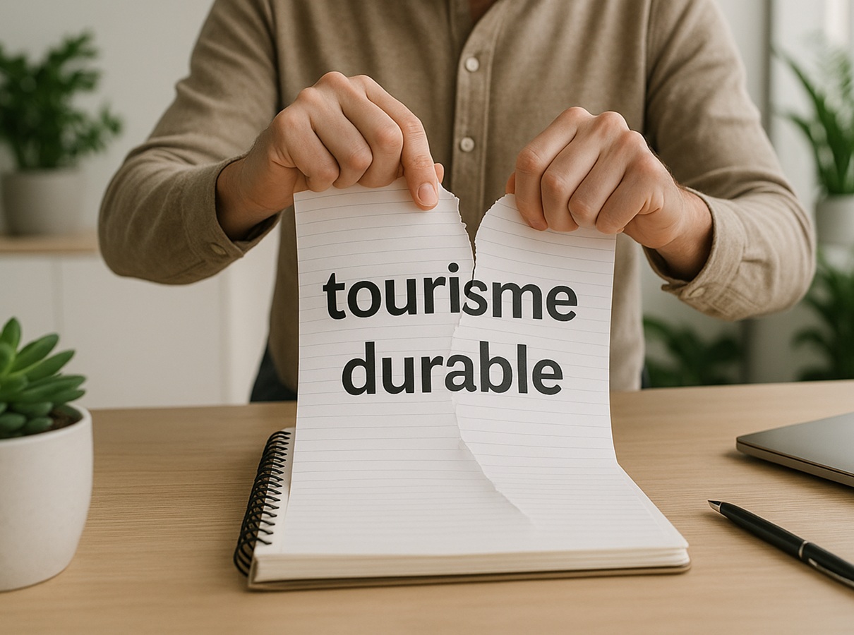 Le séminaire d’ATR invite à réfléchir sur l’impact à destination et aussi à tourner la page d'un tourisme durable pour celui responsable - Crédit photo : visuel génré par l'IA