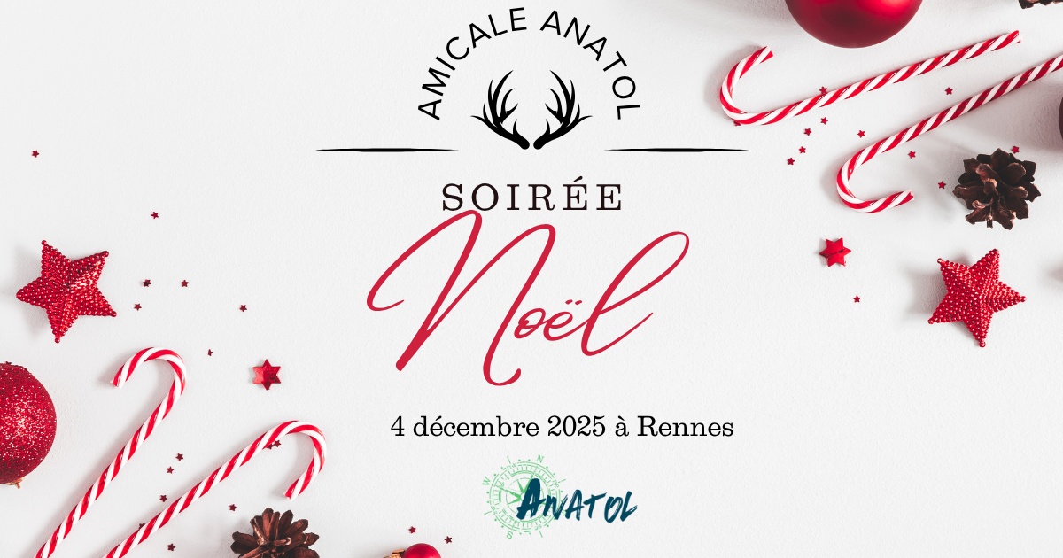 L’Amicale des Commerciaux du tourisme de l’Ouest (Anatol) organise une soirée de Noël dédiée aux agences de voyages de la région le 4 décembre à Rennes - photo Anatol