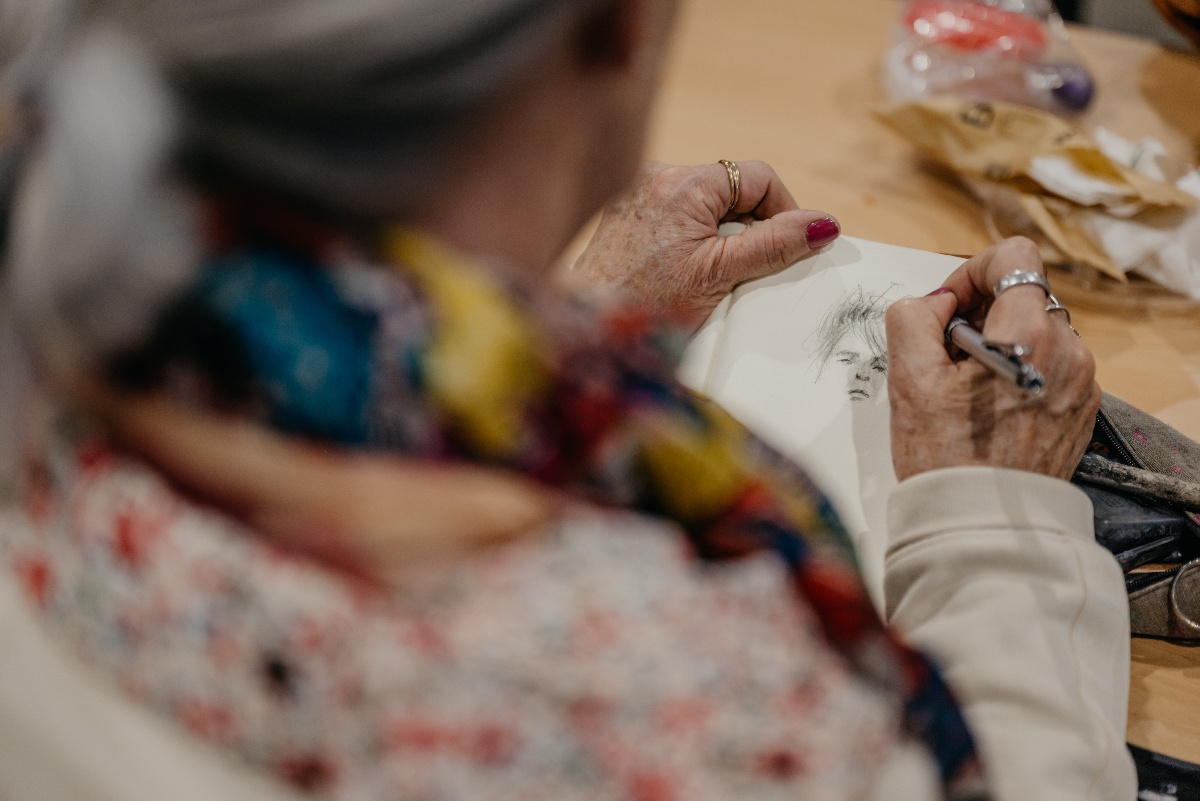 Cette année, ils étaient 88 carnettistes dessinateurs dont 25 % d’étrangers et 50 % de nouveaux venus. - Crédit photo : Camille Montana