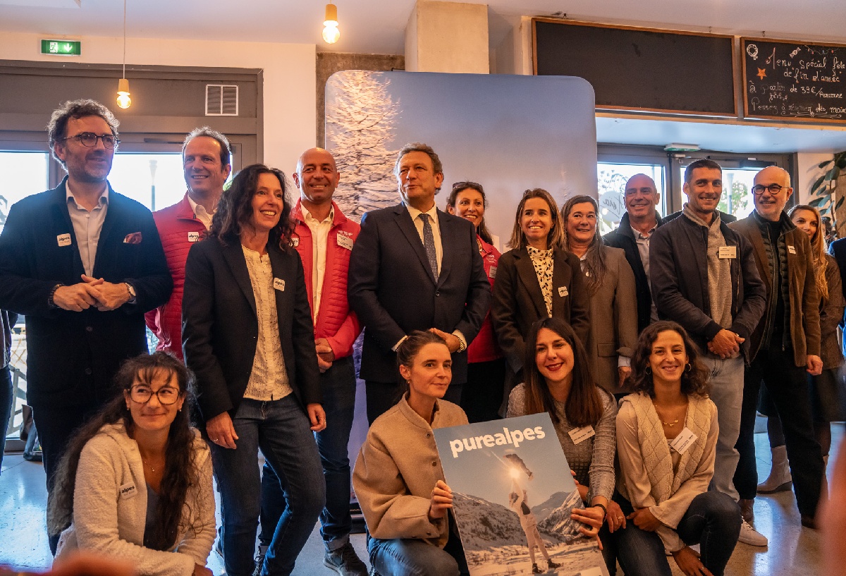 Les participants au workshop pour le lancement de la saison hiver - Photo Cédric Tempier