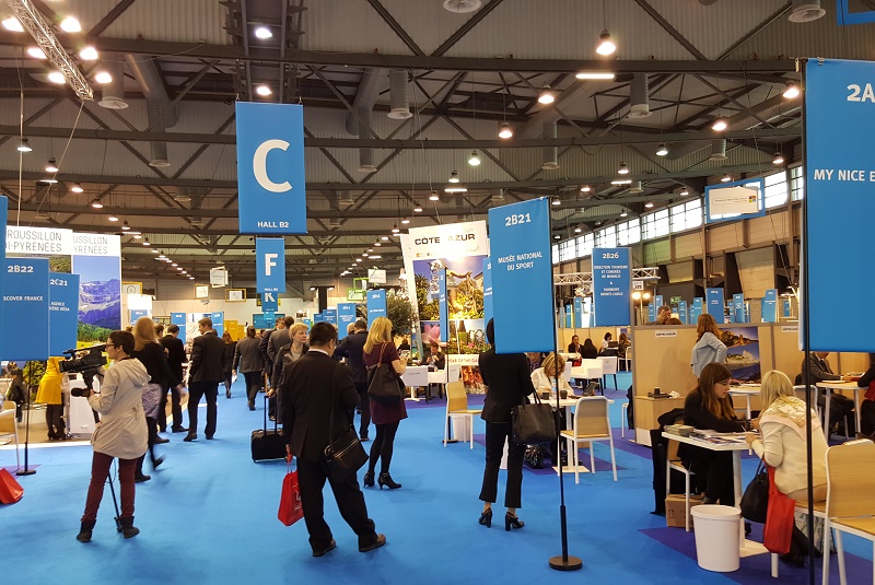 The 11th edition of the trade-fair organized by Atout France, gathered 740 exhibitors and close to 900 tour-operators of 73 different nationalities - DR : A.B.