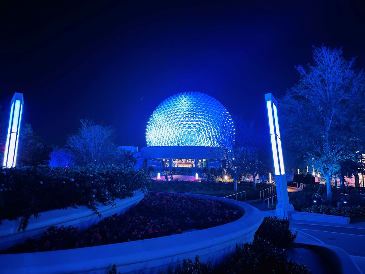 Une vue d'Epcot, un des parcs du Walt Disney World . Photo : C.Hardin
